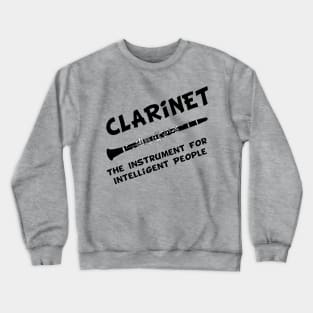 Intelligent Clarinet Crewneck Sweatshirt